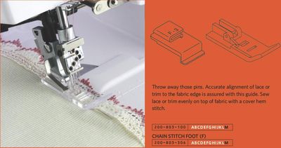 Blondeguide (F3) / Lacing guide (F-2) 1200D (10571) (2E10A)