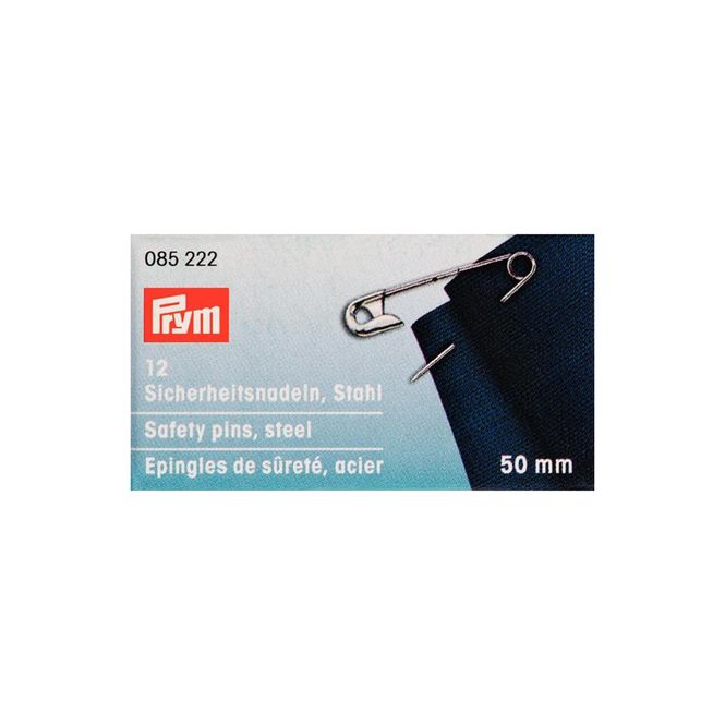 Hovedbilde Prym Sikkerhetsnål 50mm sølv 085222