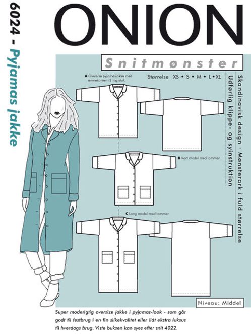 Hovedbilde ONION PYJAMAS JAKKE 6024