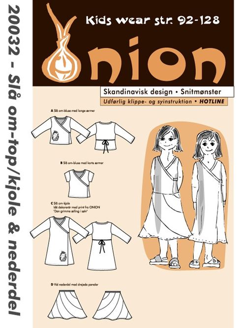 Hovedbilde ONION KIDS OMSLAGSTOPP/KJOLE & SKJØRT 20032