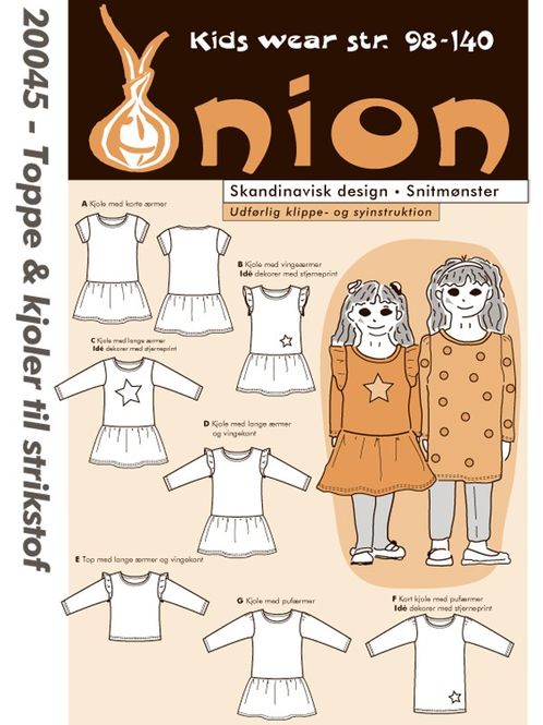 Hovedbilde ONION KIDS TOPPER & KJOLER 20045