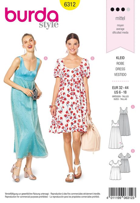 Hovedbilde Burda 6312