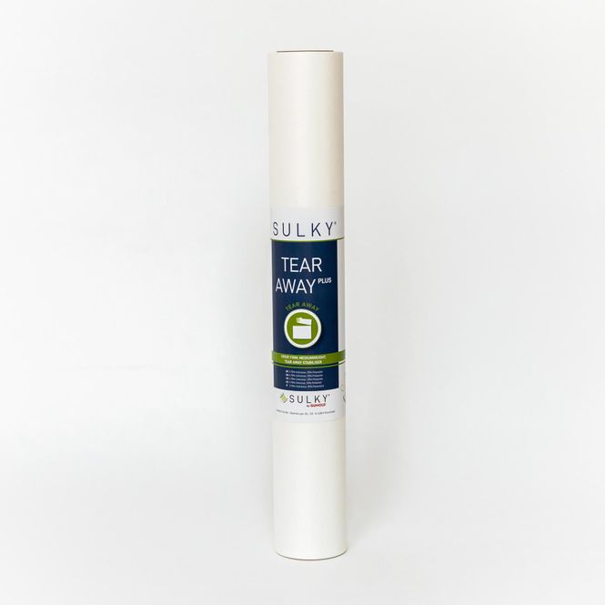 Hovedbilde Sulky Tear Away PLUSS HVIT rivevlies 50cm x 25 meter (38A6)