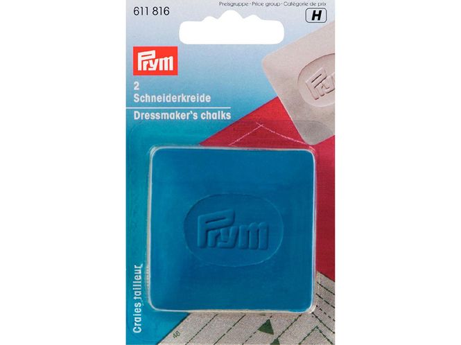 Hovedbilde Prym Skredderkritt - blå og gul 2 stk. 611816