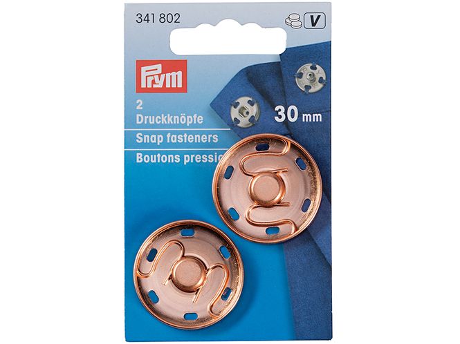 Hovedbilde Prym Patentknapper 30mm  Rose gold - 341802