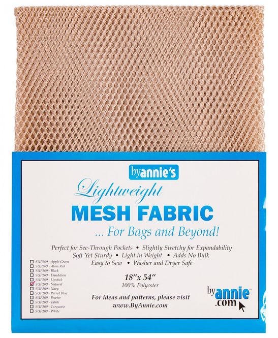 Hovedbilde By Annie's Mesh fabric SUP209 - Natural