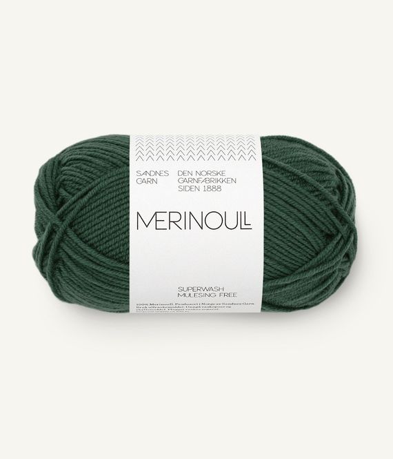 Hovedbilde Merinoull Deep Forest Green 8581