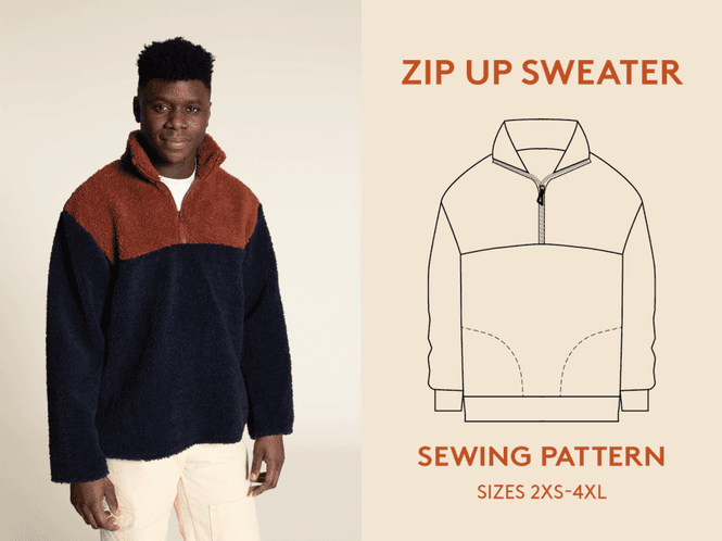 Hovedbilde Zip-Up Sweater - Wardrobe by Me