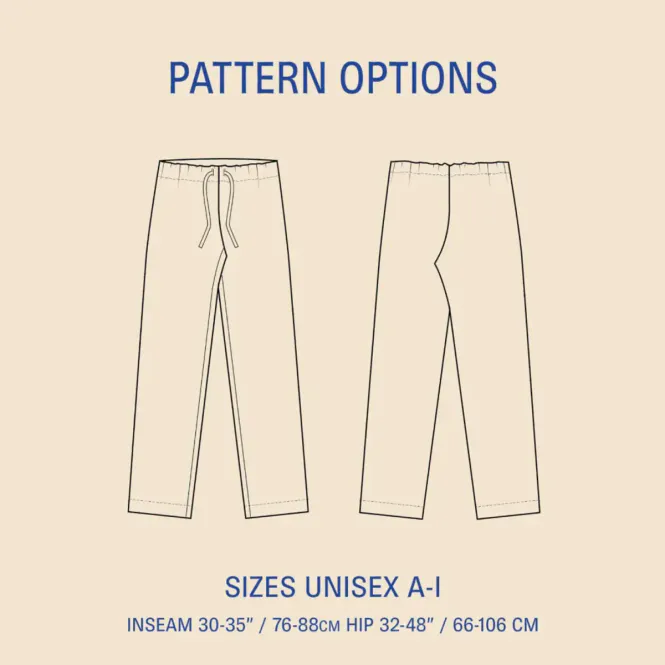Hovedbilde Unisex Pajama Pants - Wardrobe by Me