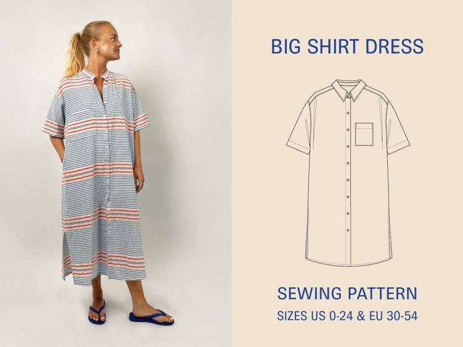 Hovedbilde Big Shirt Dress - Wardrobe by Me