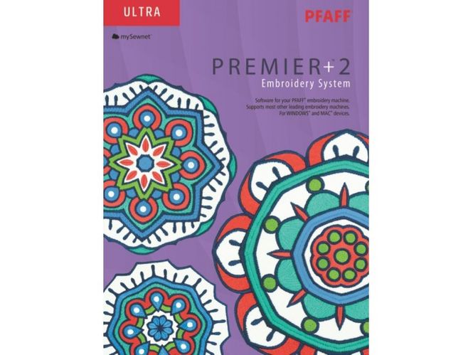Hovedbilde PFAFF PREMIER +2 Ultra - engelsk windows 10/mac