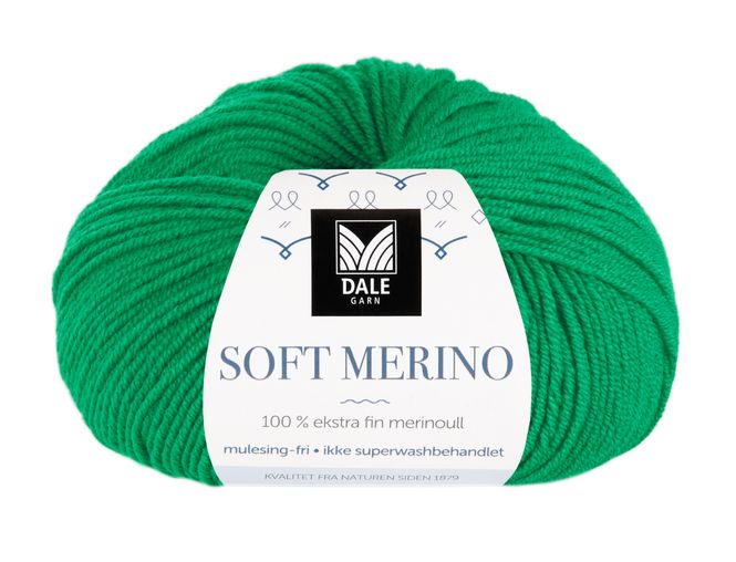 Hovedbilde Soft Merino - Skarp grønn Frg: 3030