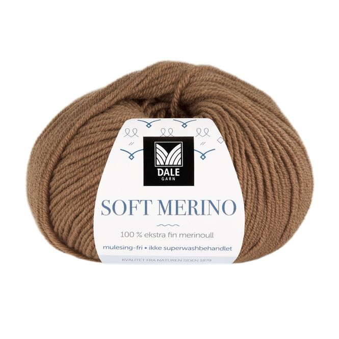 Hovedbilde Soft Merino - Nøttebrun Frg: 3038