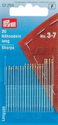 Prym Synåler Sharps No.3-7 - 20stk, 121294