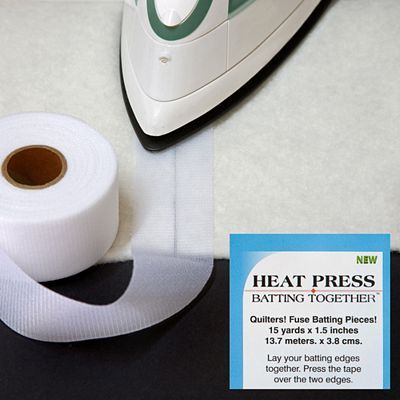 Heat Press Batting 13.7m x 38mm