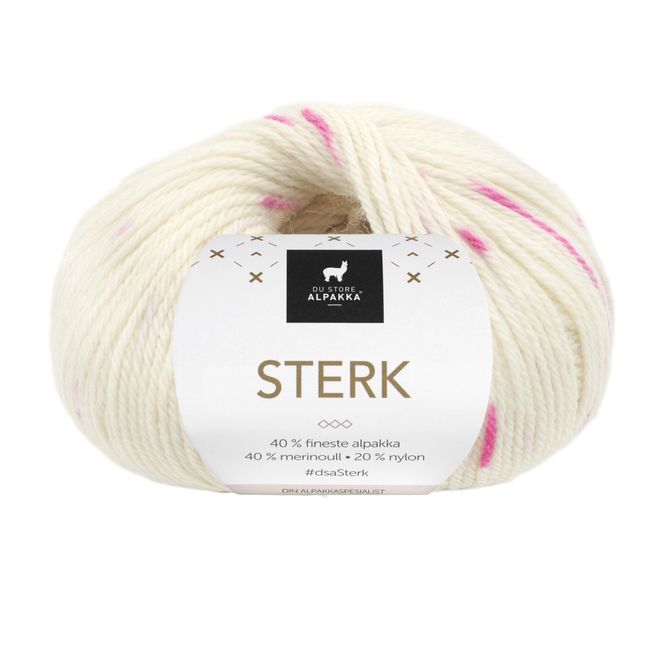 Hovedbilde Sterk - Natur/rosa print Frg: 923