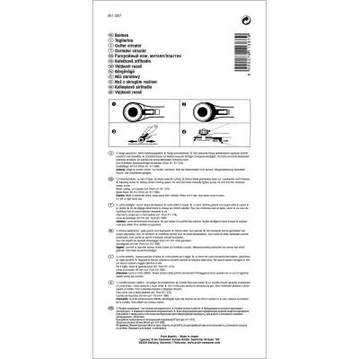 Prym Rullekniv 60mm Jumbo 611387