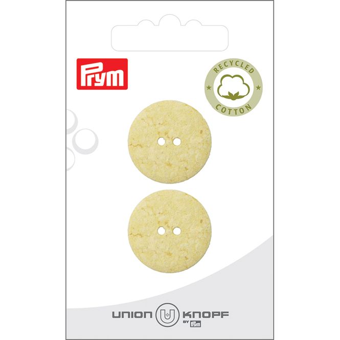 Hovedbilde Prym Knapper 452594 - 4-hull 23mm 38 Gul - 2stk