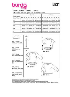 Burda 5831