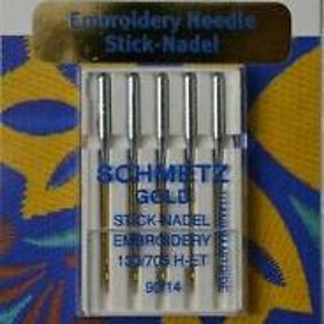 Hovedbilde (23E43) Nåler Broderi GULL H-ET 90 5-pakk SCHMETZ