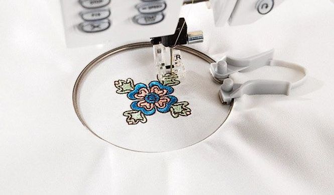 Hovedbilde Husqvarna MINI EMBROIDERY SPRING HOOP 4x4cm (22B6)