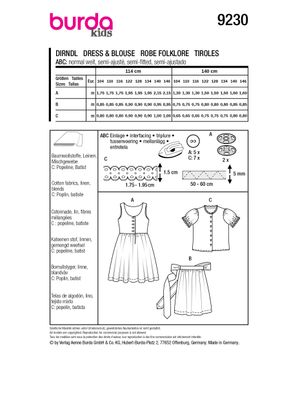 Burda 9230