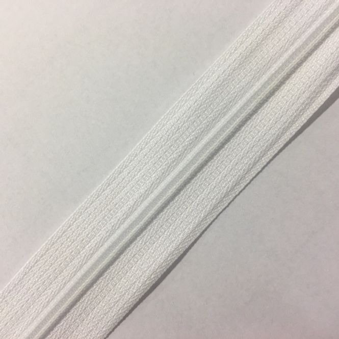 Hovedbilde Cose Glidelås hvit 4mm - 1m
