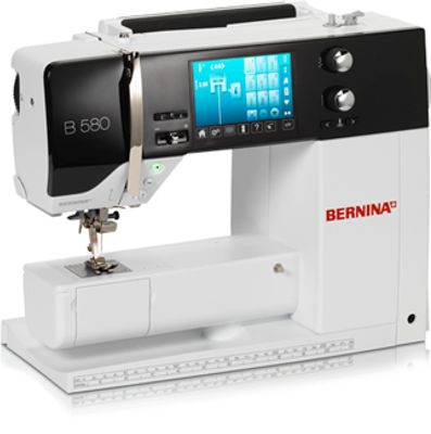 Bernina 580 symaskin med broderimodul 6mnd garanti