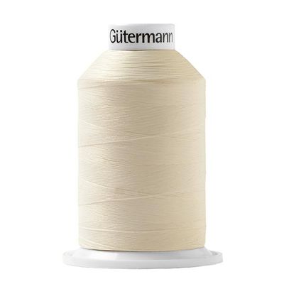 (2C10) Gütermann Bulky-Lock 80 1000 m pr snelle Farge 414 ecru