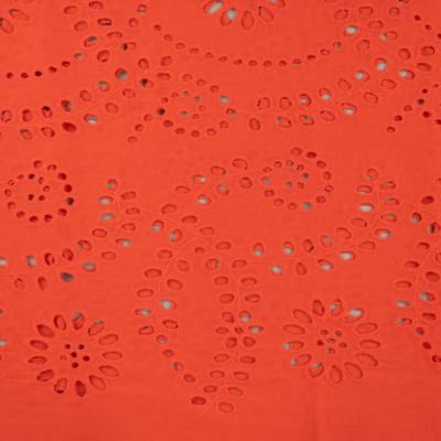 Cotton Embroidery Coral, Q11438-140D