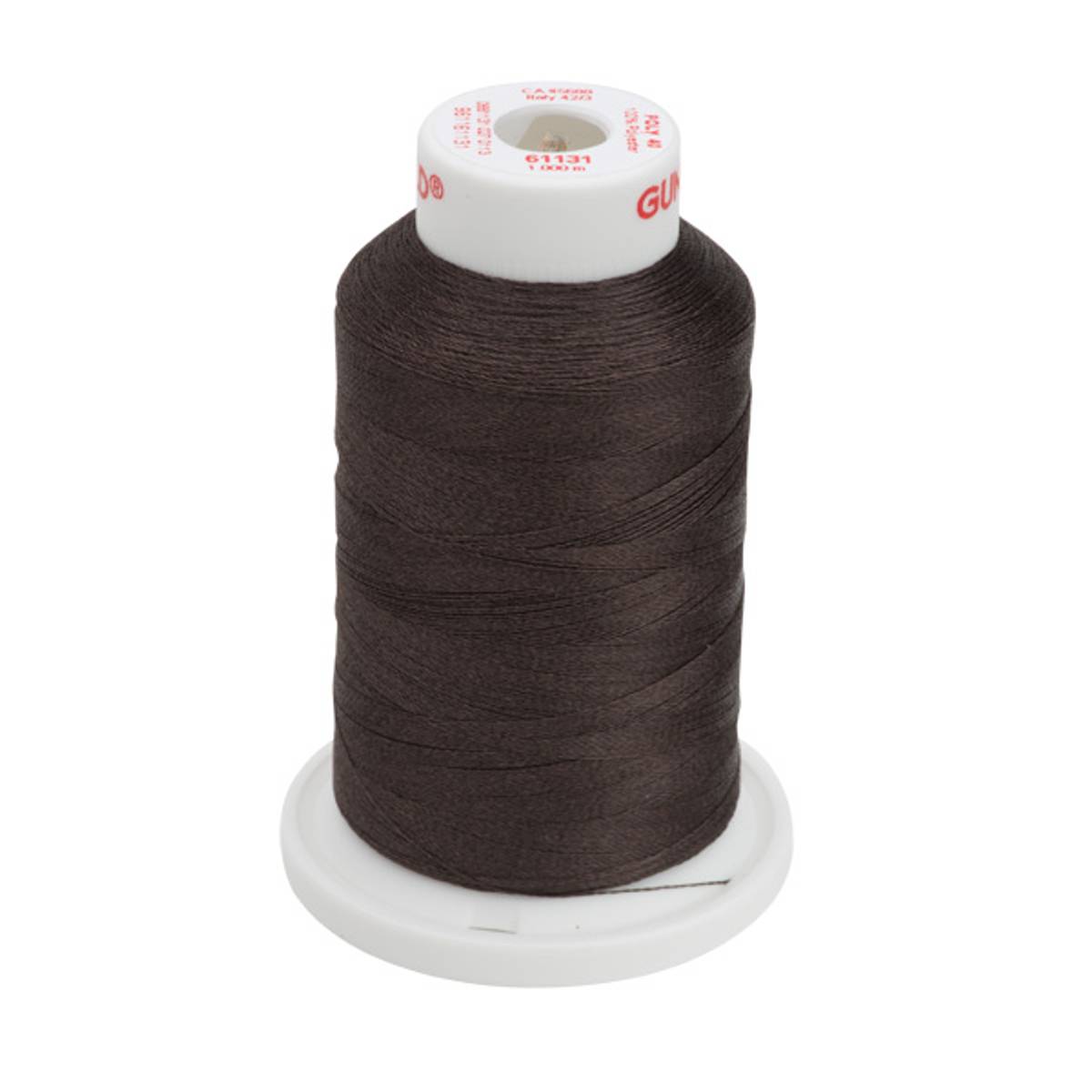 61131 Poly No40 Polyester - 1000m på  pappspole (ikke miniking)