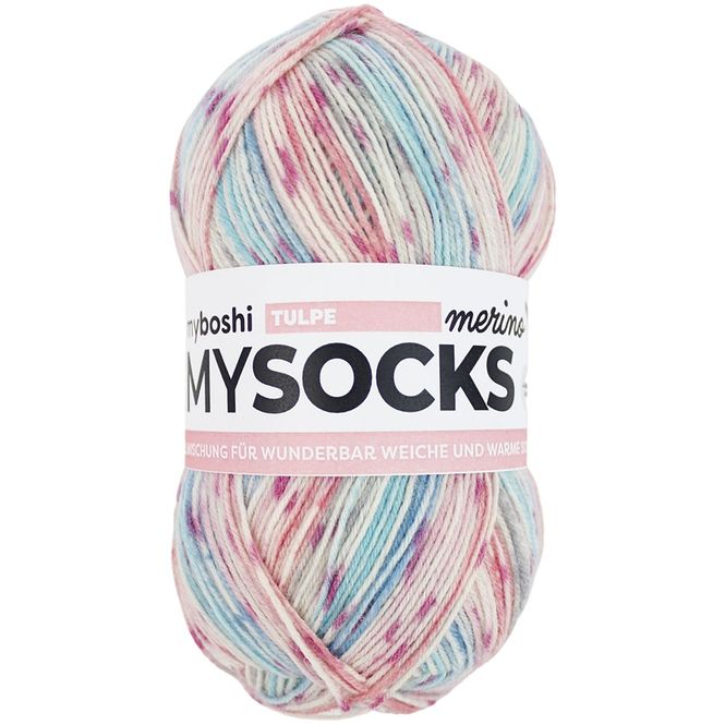 Hovedbilde Myboshi Mysocks Sokkegarn 100g  Tulip