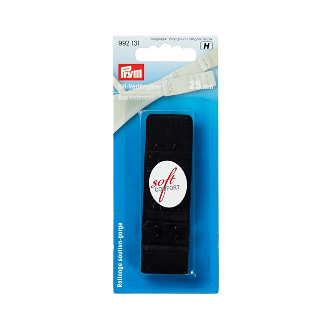 Hovedbilde Prym BH- forlengere 25mm. sort 992131
