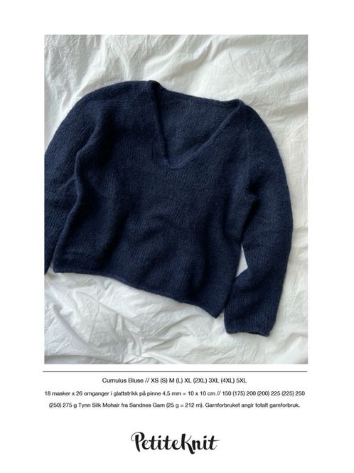 Hovedbilde PK 2 - Petit Knit - Cumulus bluse