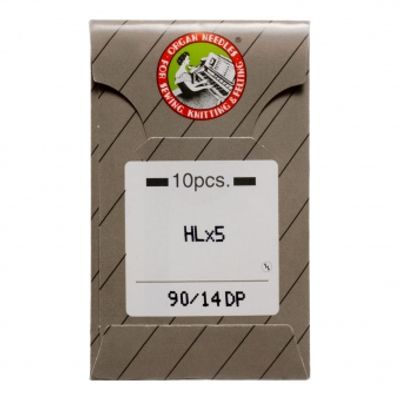 (H19) Organ Needle HLx5 Universal 90/14DP 10 pk