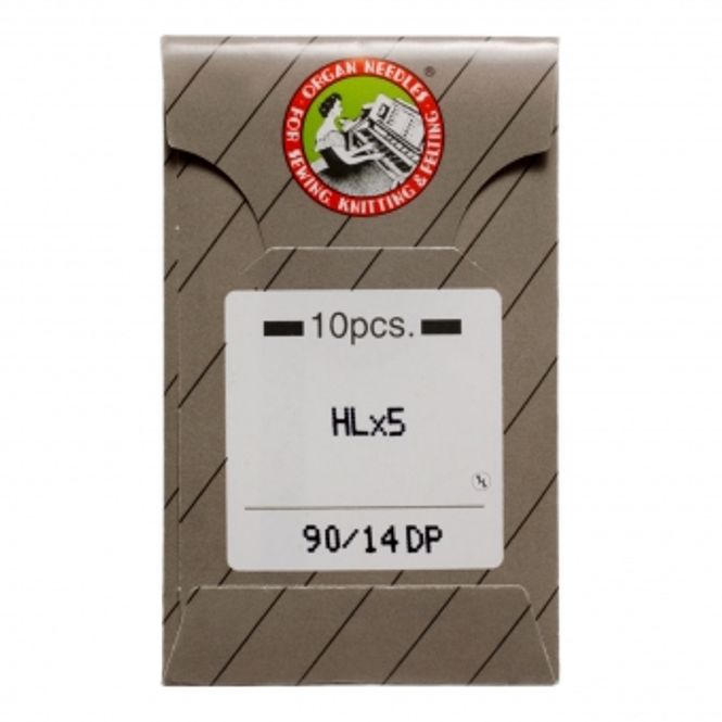 Hovedbilde (H19) Organ Needle HLx5 Universal 90/14DP 10 pk