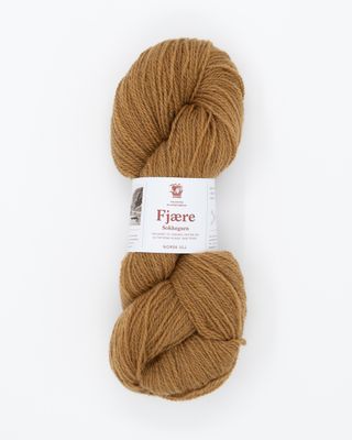 Fjære sokkegarn karamell 565