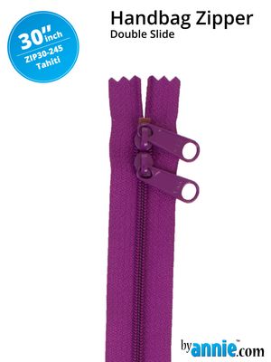 By Annie Handbag Zipper,TAHITI double slide,30