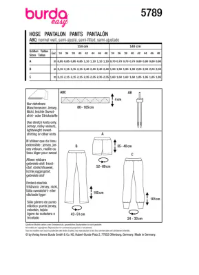 Burda 5789
