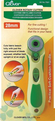 Clover rullekniv 28mm 7501