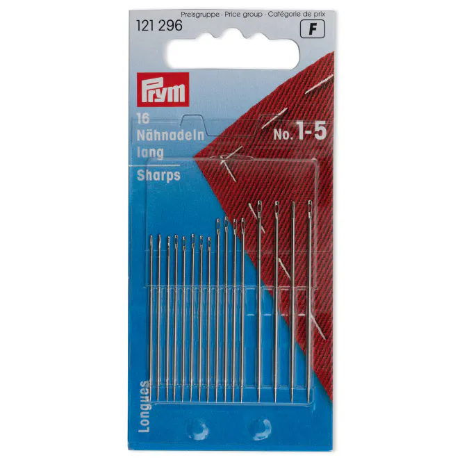 Hovedbilde Prym Synåler Sharps No.1-5 - 16stk 121296