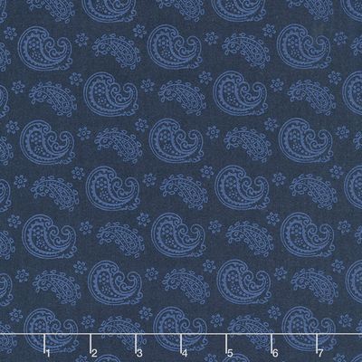 Whilmington Prints Essentials in the navy 39085 444
