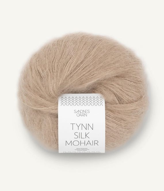 Hovedbilde 3021 Tynn Silk Mohair Lys Beige