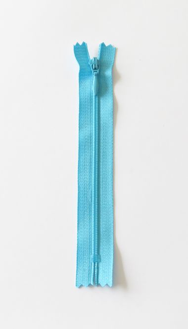 Hovedbilde Turkis - 4mm fast spiral glidelås 45cm