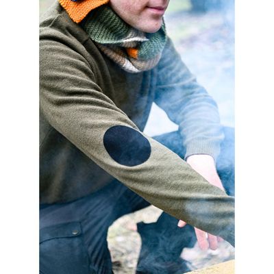 Prym x FabPatch Reparasjonslapp MERINO - Sort - 2stk