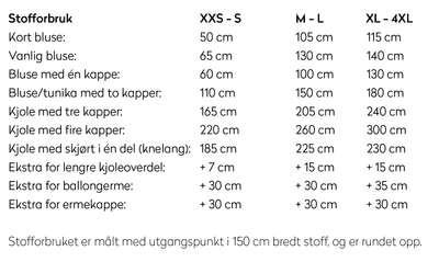 HVALER - BLUSE & KJOLE str. xxs-4xl