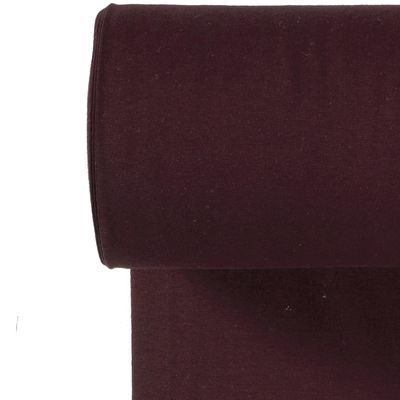TUBULAR SINGLE RIB Wine red