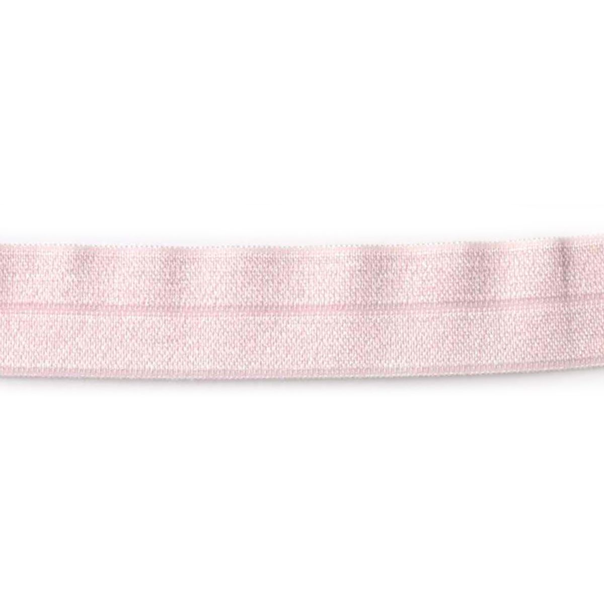 Folde-elastikk 19mm lys rosa 5088-115