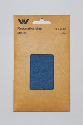 REPARATIONSLAP STRETCH JEANS BLÅ DENIM