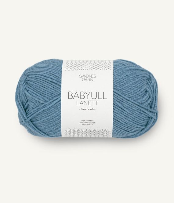 Hovedbilde 6033 Babyull Lanett Mellomblå